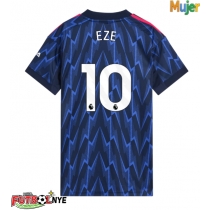 Camiseta Arsenal Eberechi Eze #10 Visitante Equipación para mujer 2025-26 manga corta